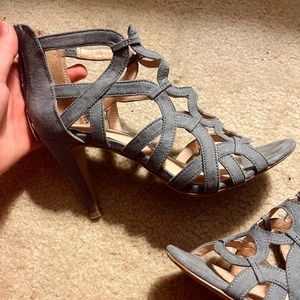 Grey heels